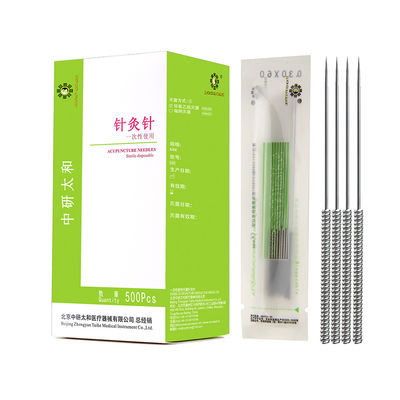 جودة  Silvery Zhongyan Taihe Acupuncture Needles Painless Intradermal Needles For Facial Acupuncture مصنع