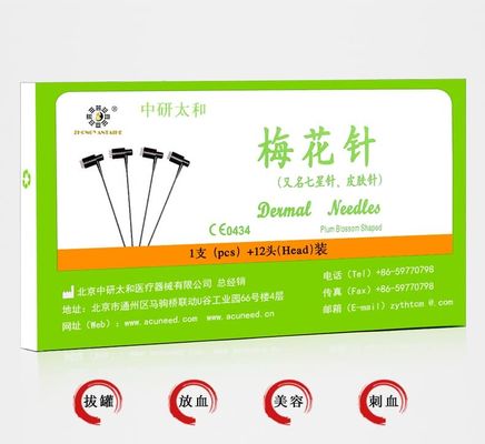 0.20mm X 25mm إبر زهرة الخوخ للطب الصيني التقليدي داخل OEM