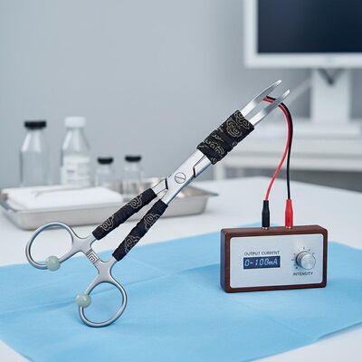 القضبان المثبتة أجهزة الطب الصيني التقليدي التي توفر التيار الخارجي 0-100mA تضمن الأداء في الممارسة الطبية