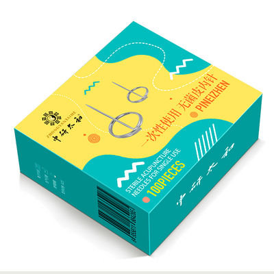 إبر الوخز بالإبر داخل الجلد لمستحضرات التجميل والطب في النهاية الفضية